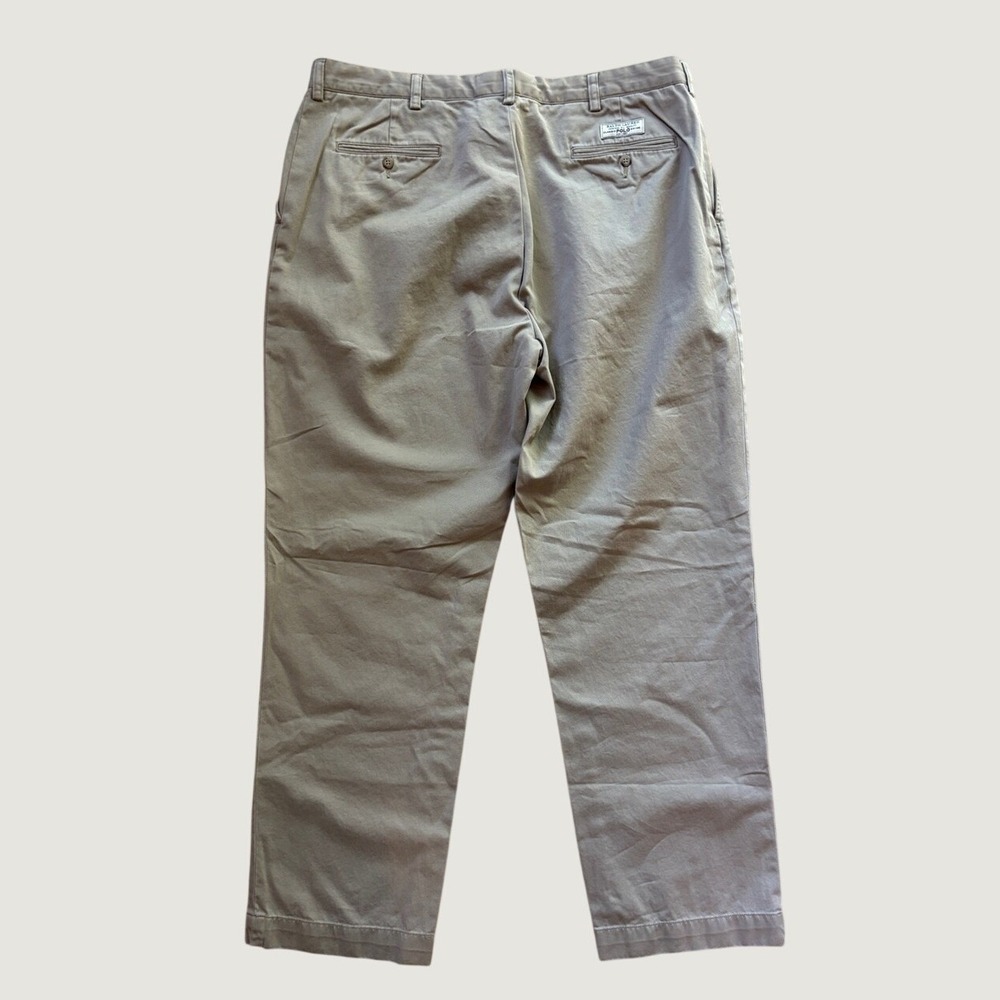VTG Polo Ralph Lauren Prospect Pant Men's 40x32 Tan Chino Preppy